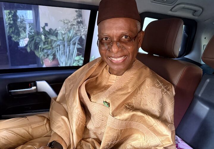 Nasir El-rufai arrives EFCC office