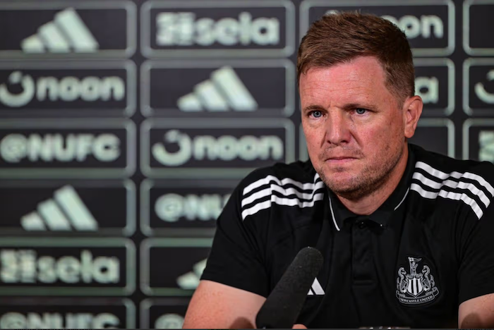 Newcastle coach Eddie Howe